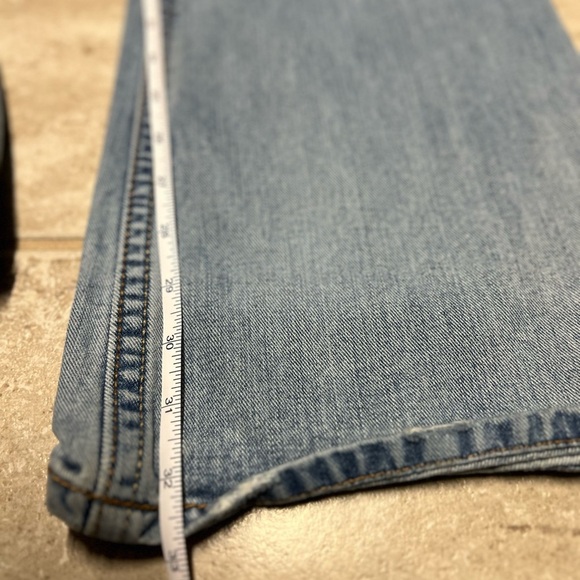 💕EUC-AEROPOSTALE HAILEY FLARE DISTRESSED JEANS SZ 7-8 LONG💕 - Picture 7 of 11